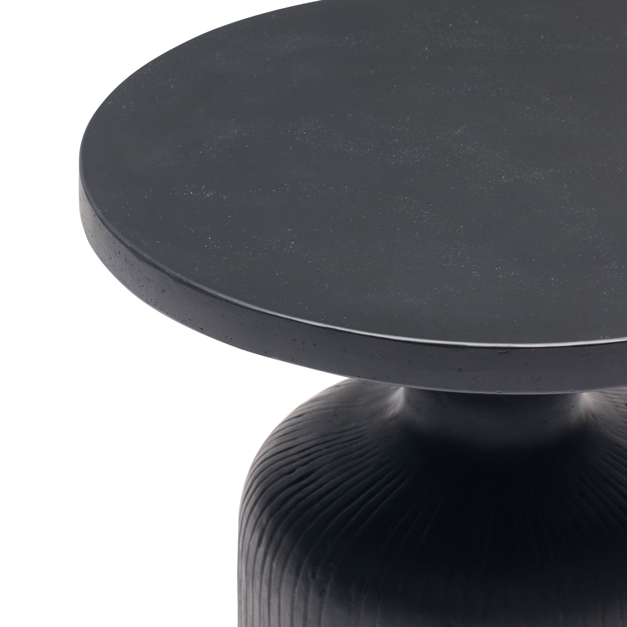 Zadra Side Table Black