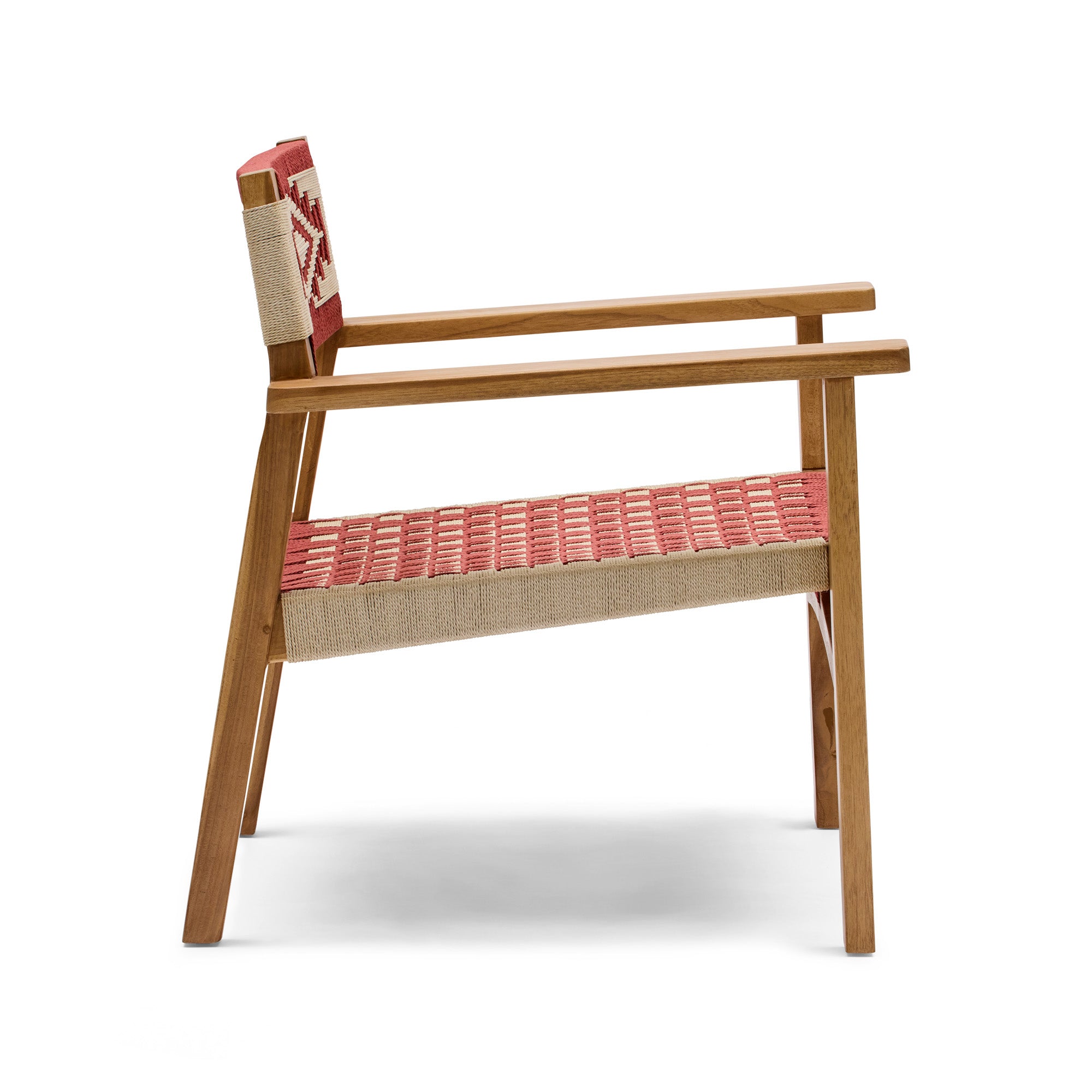 Lucie Outdoor Chair Crimson