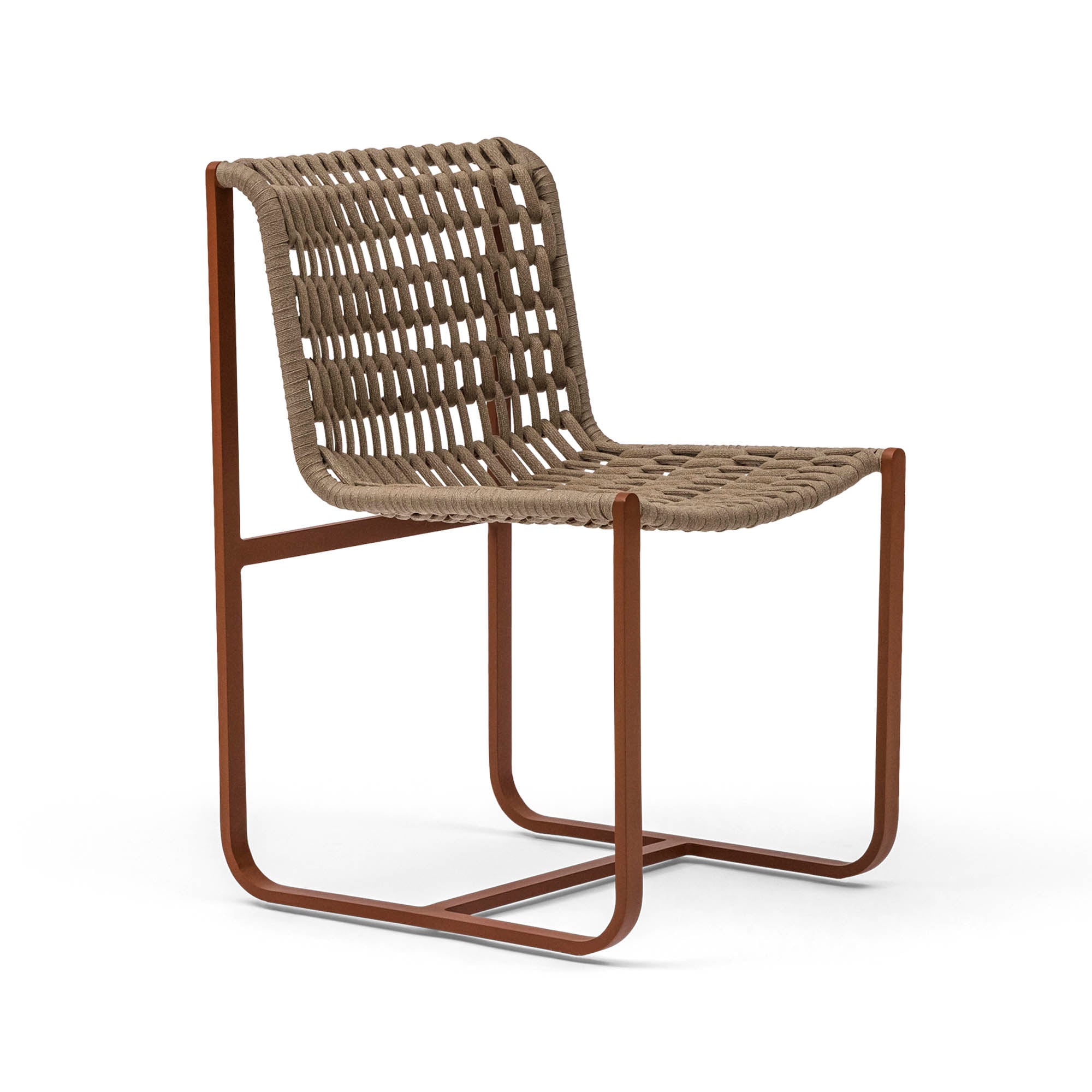 Paros Outdoor Dining Chair Mist Russett