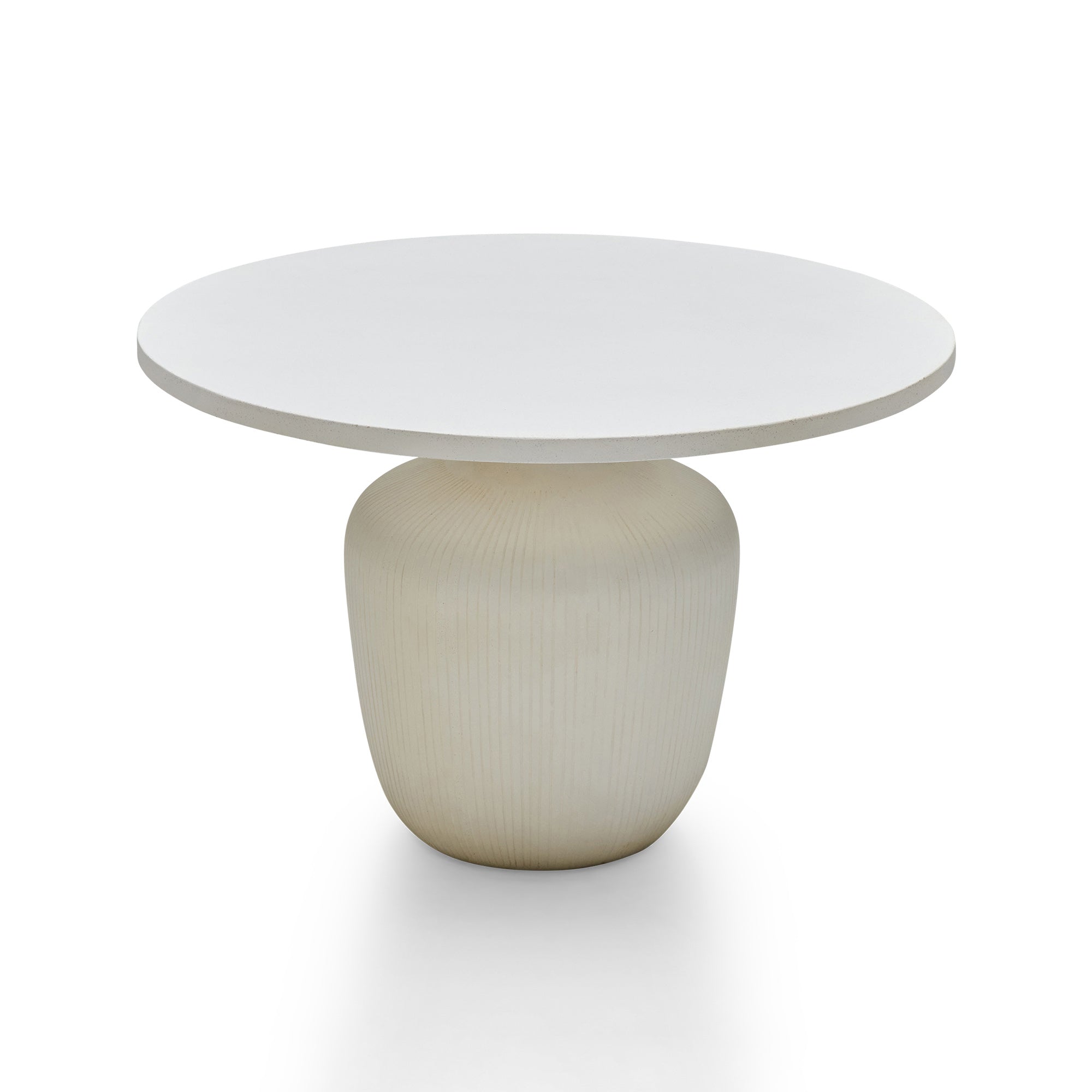 Zadra Outdoor Dining Table White