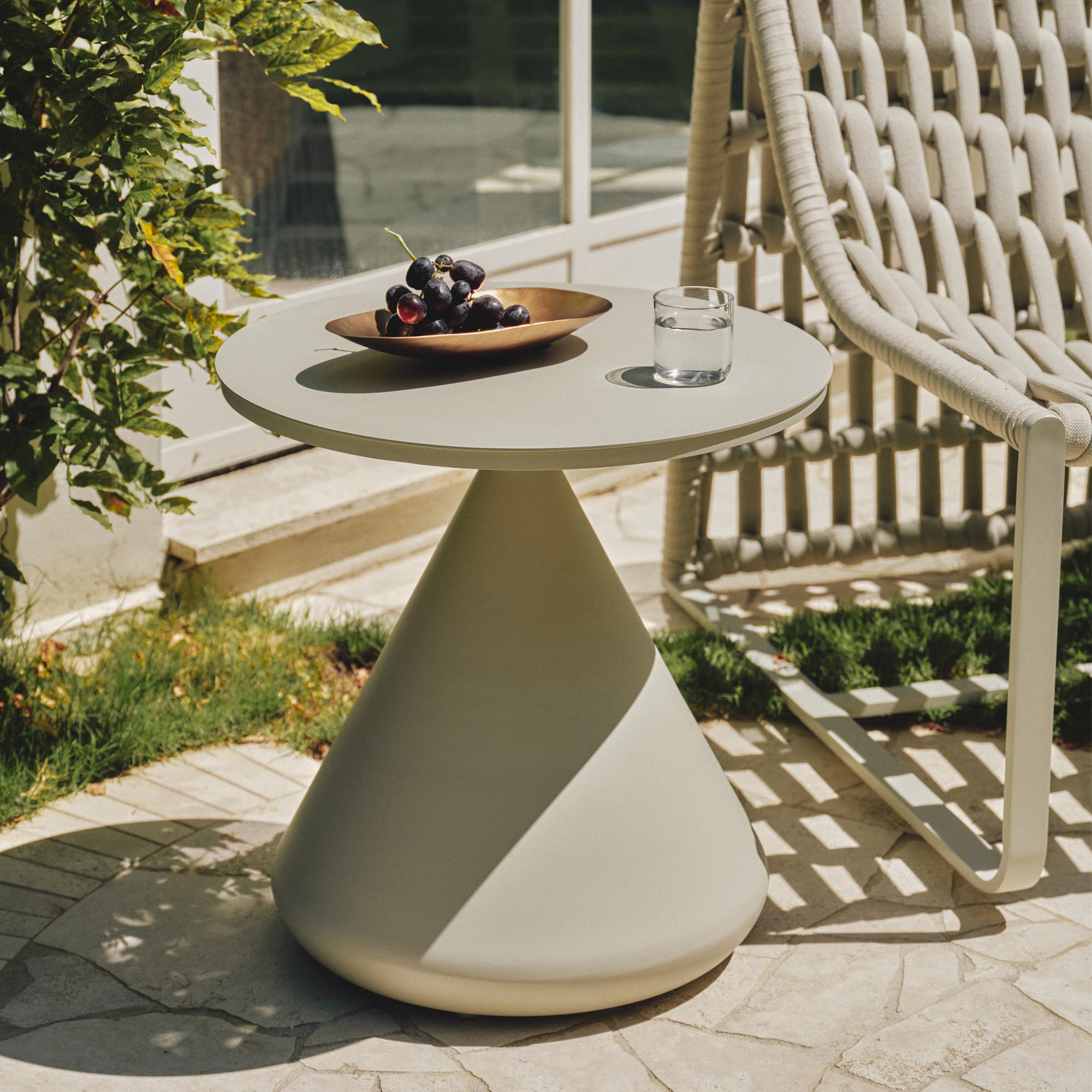 Paros Outdoor Side Table Mist