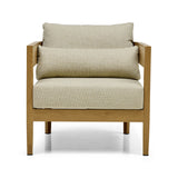 Sorrento Outdoor Chair Natural & Soft Burlap