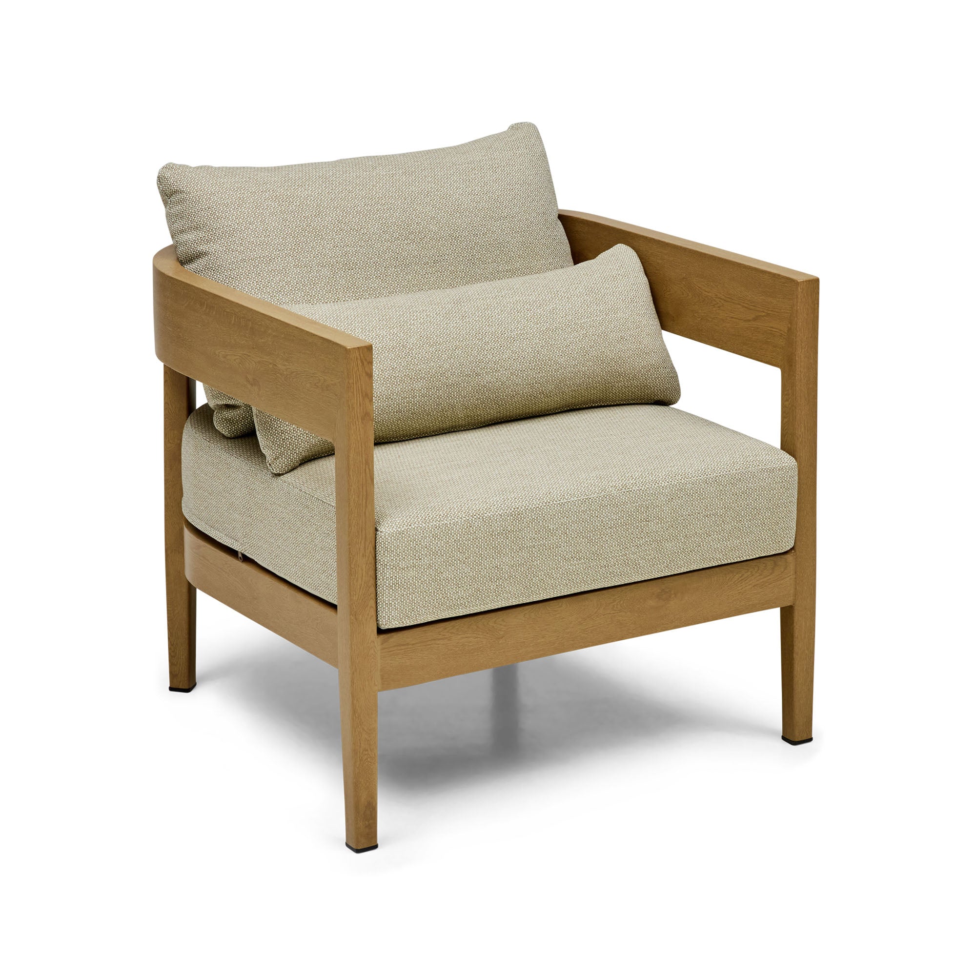 Sorrento Outdoor Chair Natural & Soft Burlap
