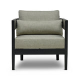 Sorrento Outdoor Chair Black & Olive Grove