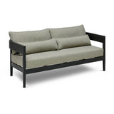 Sorrento Outdoor Sofa Black & Olive Grove