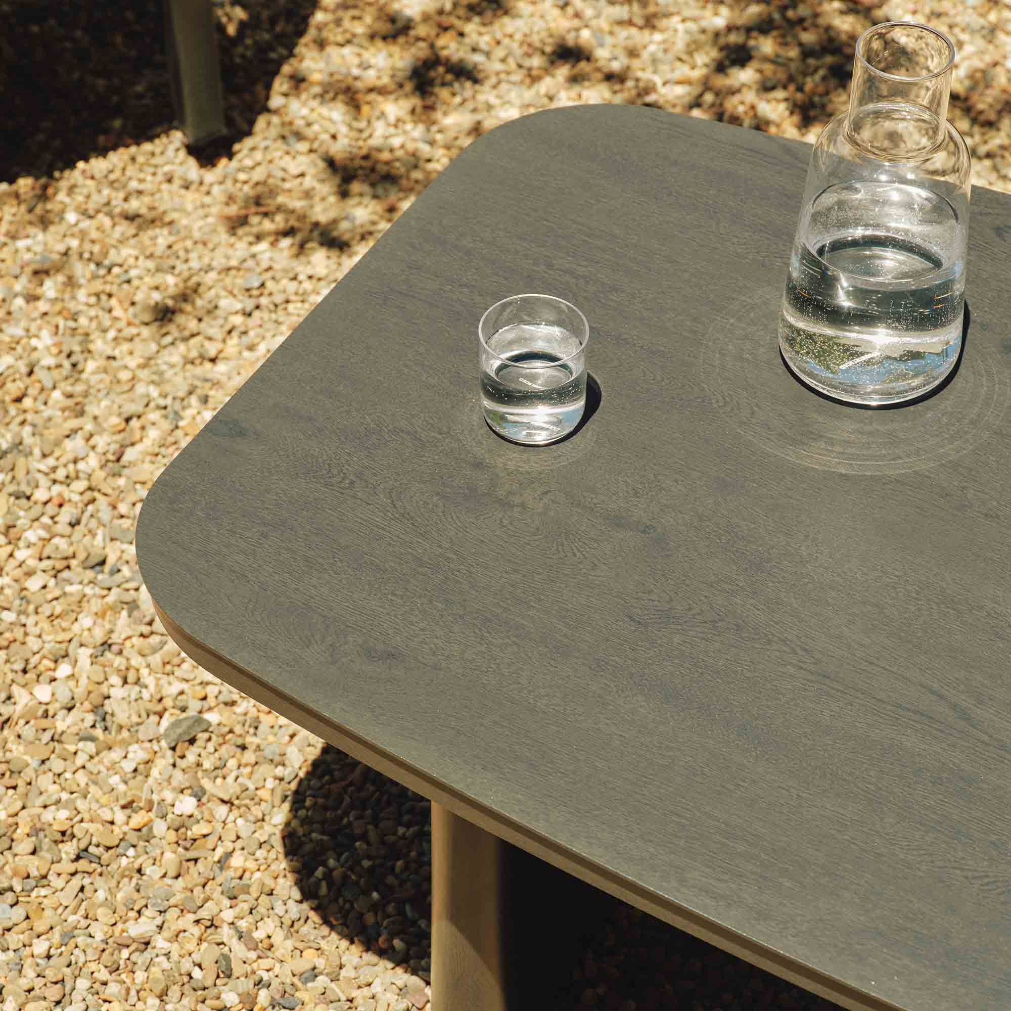 Sorrento Outdoor Coffee Table Black