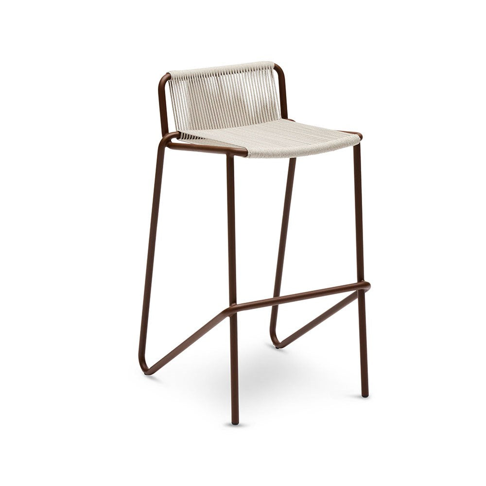 Alessi Outdoor Bar Stool Umber Veil