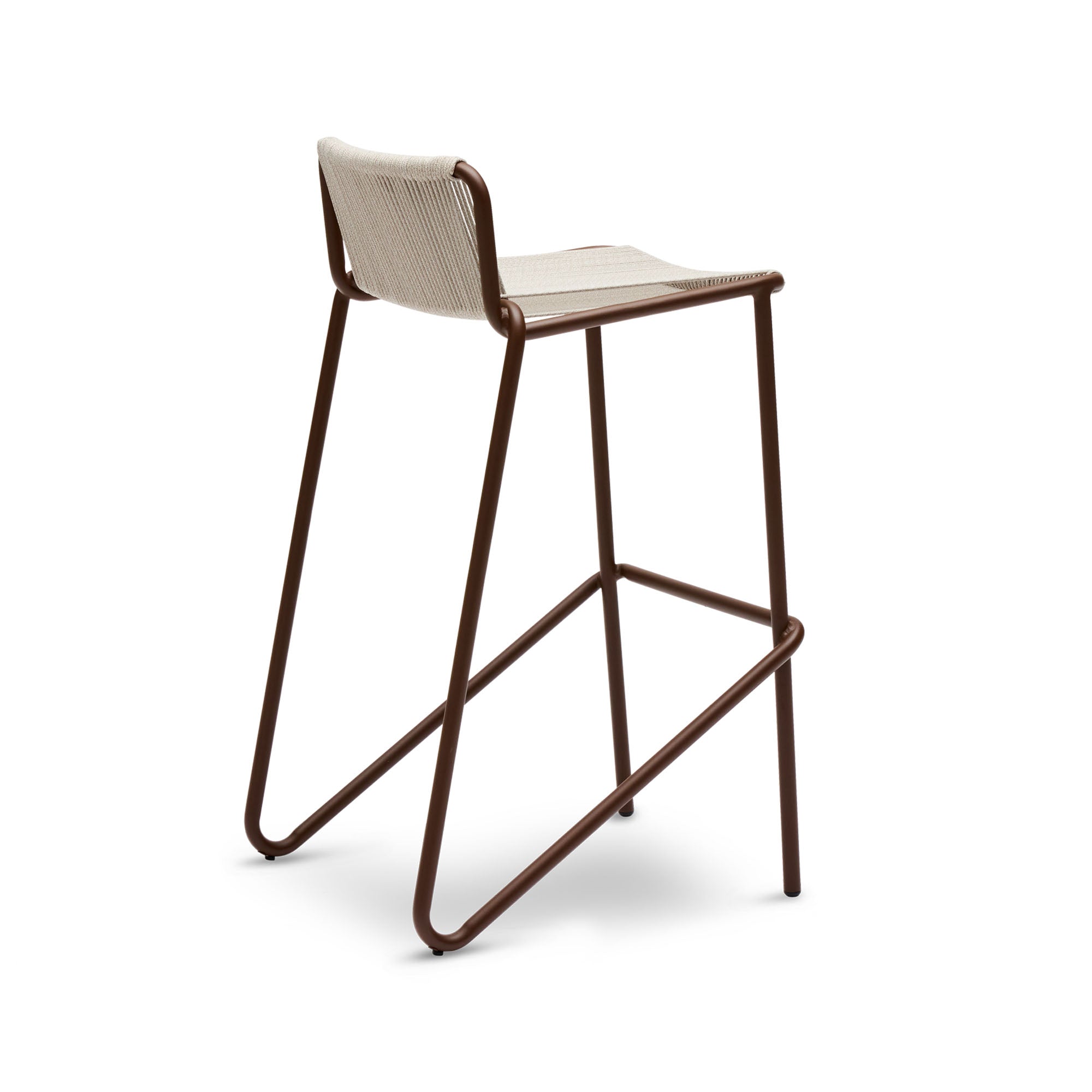 Alessi Outdoor Bar Stool Umber Veil