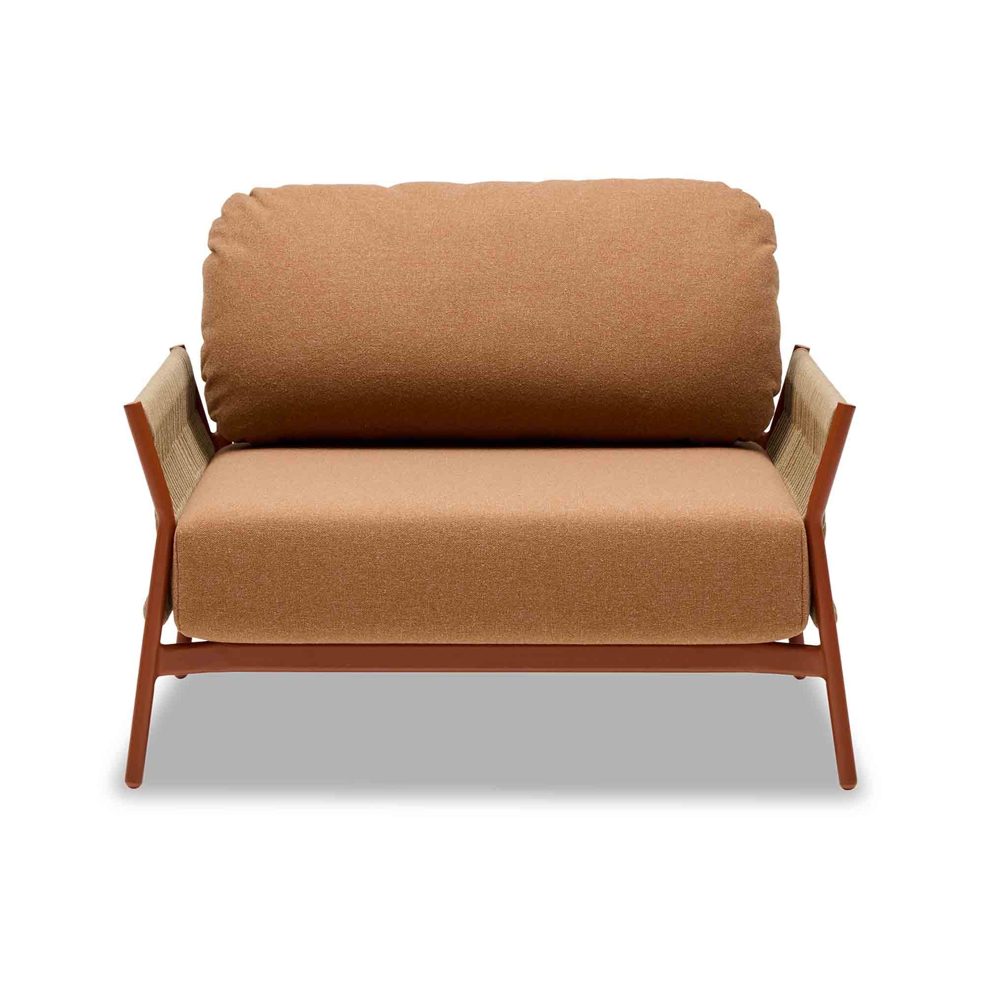 Corvo Outdoor Occasional Chair Russet