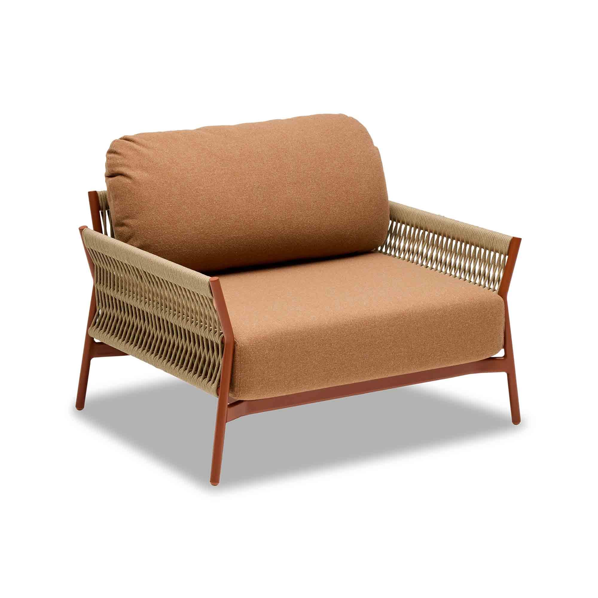 Corvo Outdoor Occasional Chair Russet