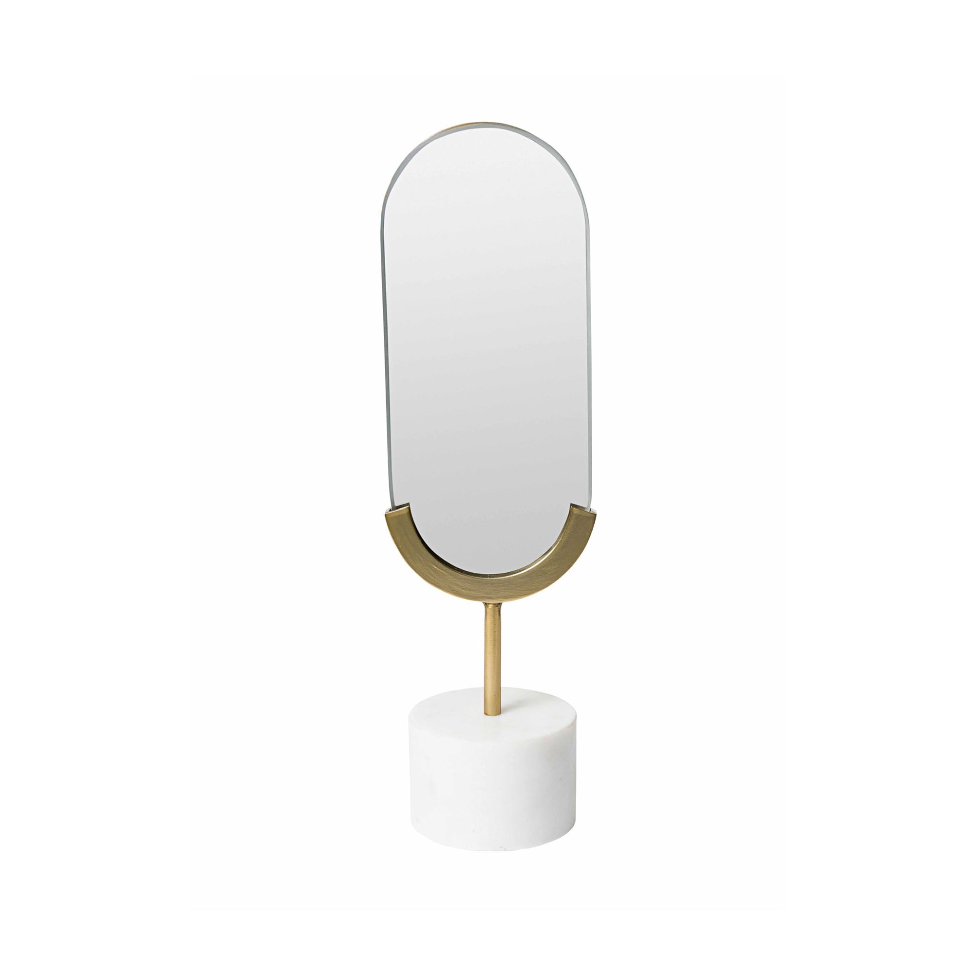 Daisy Long Oval Table Mirror