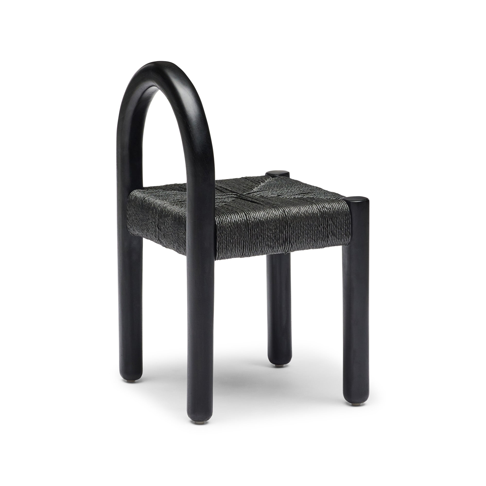 Outdoor Chair Woven Black Sample A