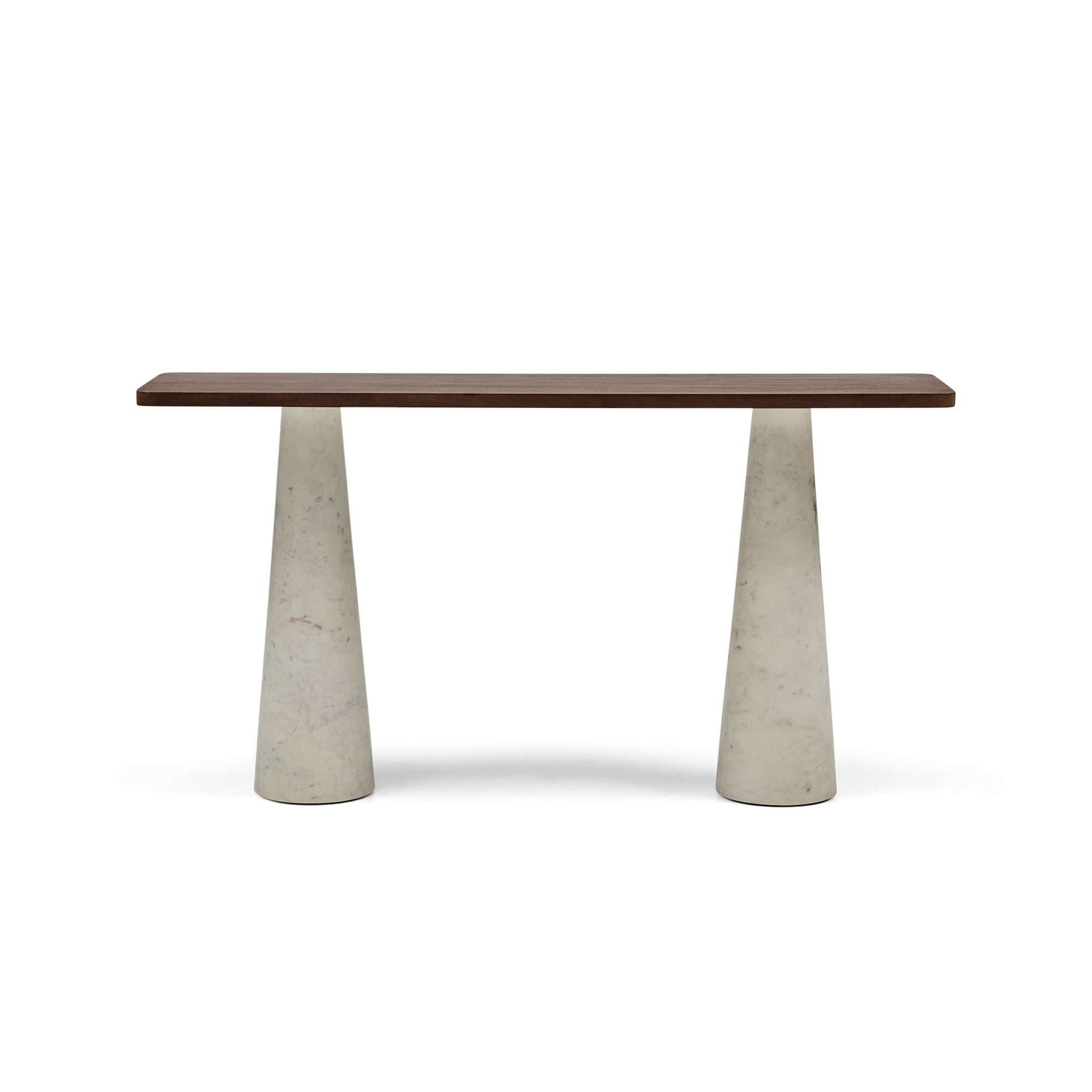 Beau Console White Banswara Marble Sample