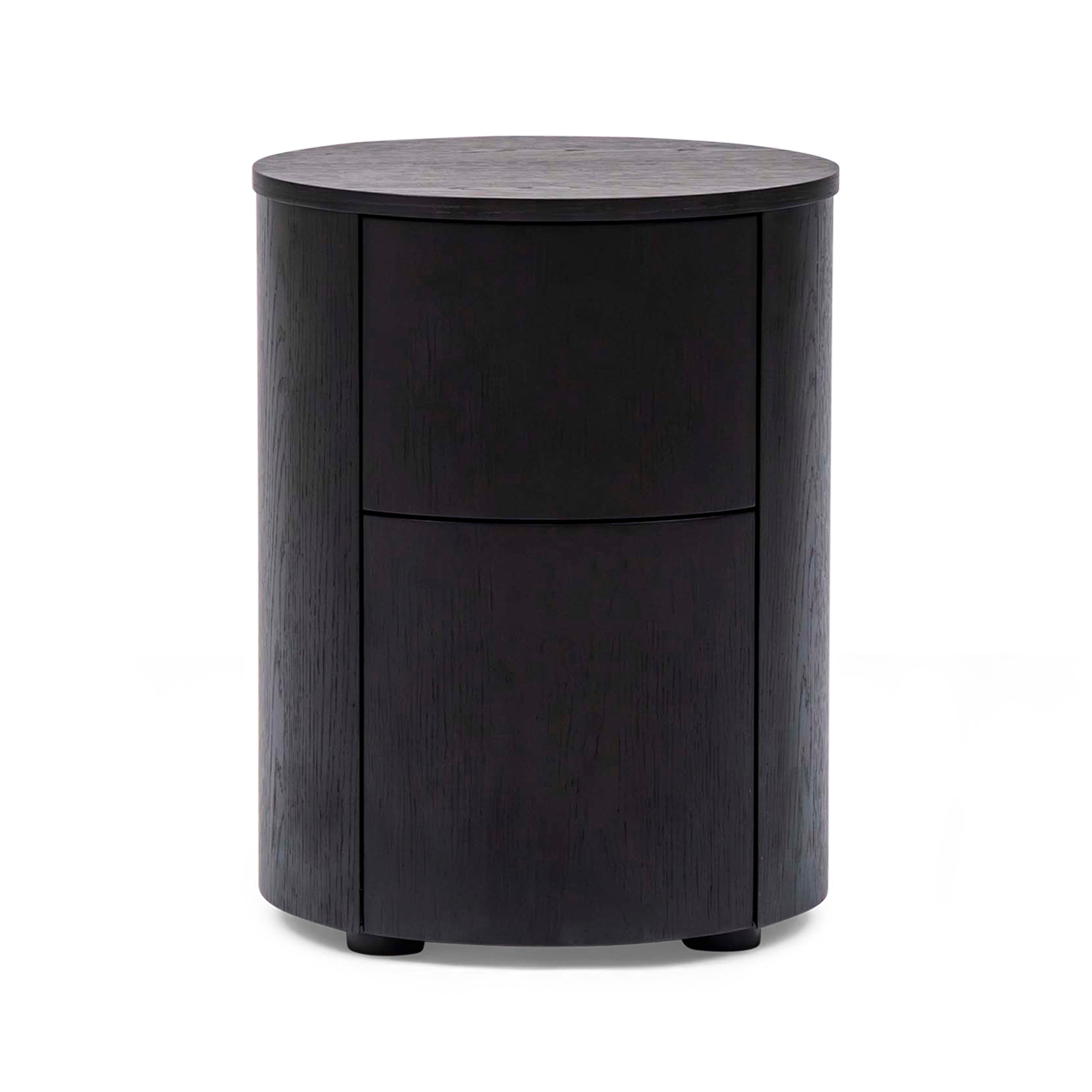 Round Bedside Black Sample