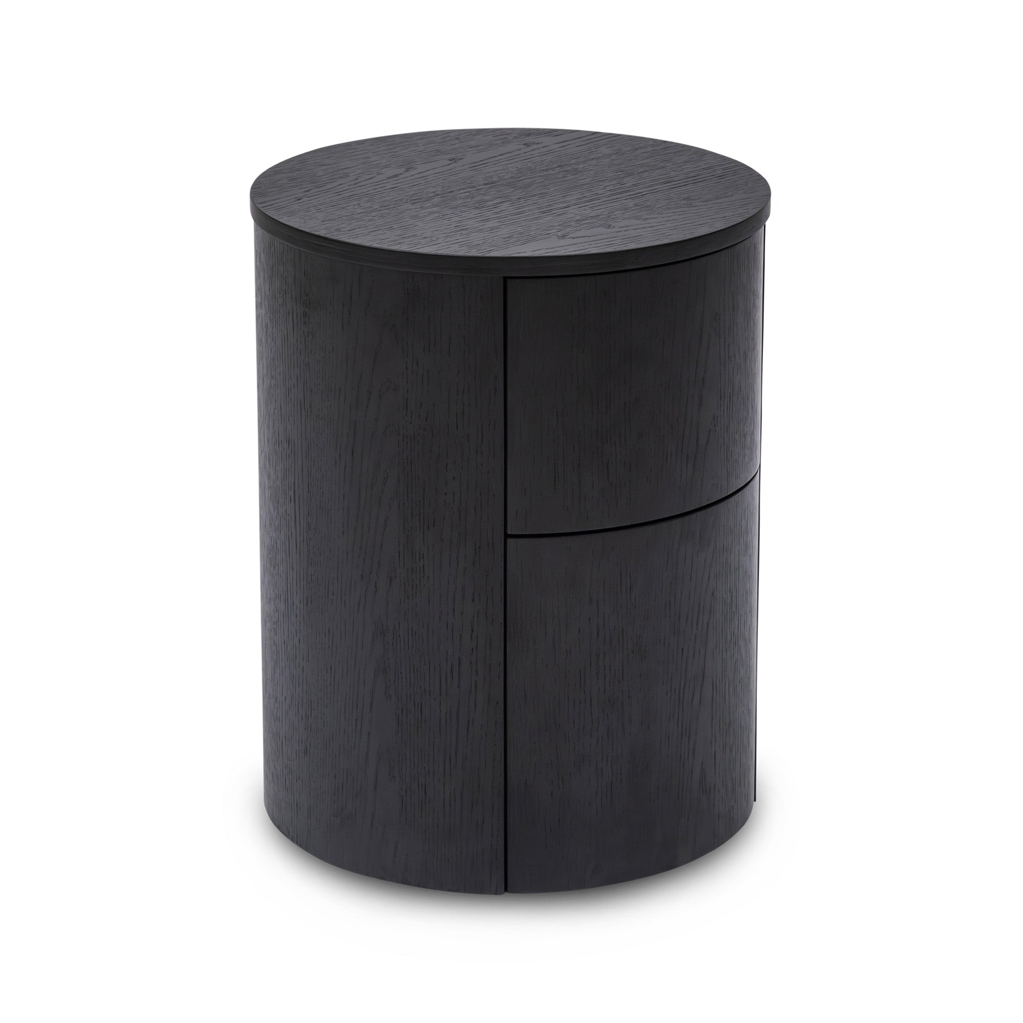 Round Bedside Black Sample