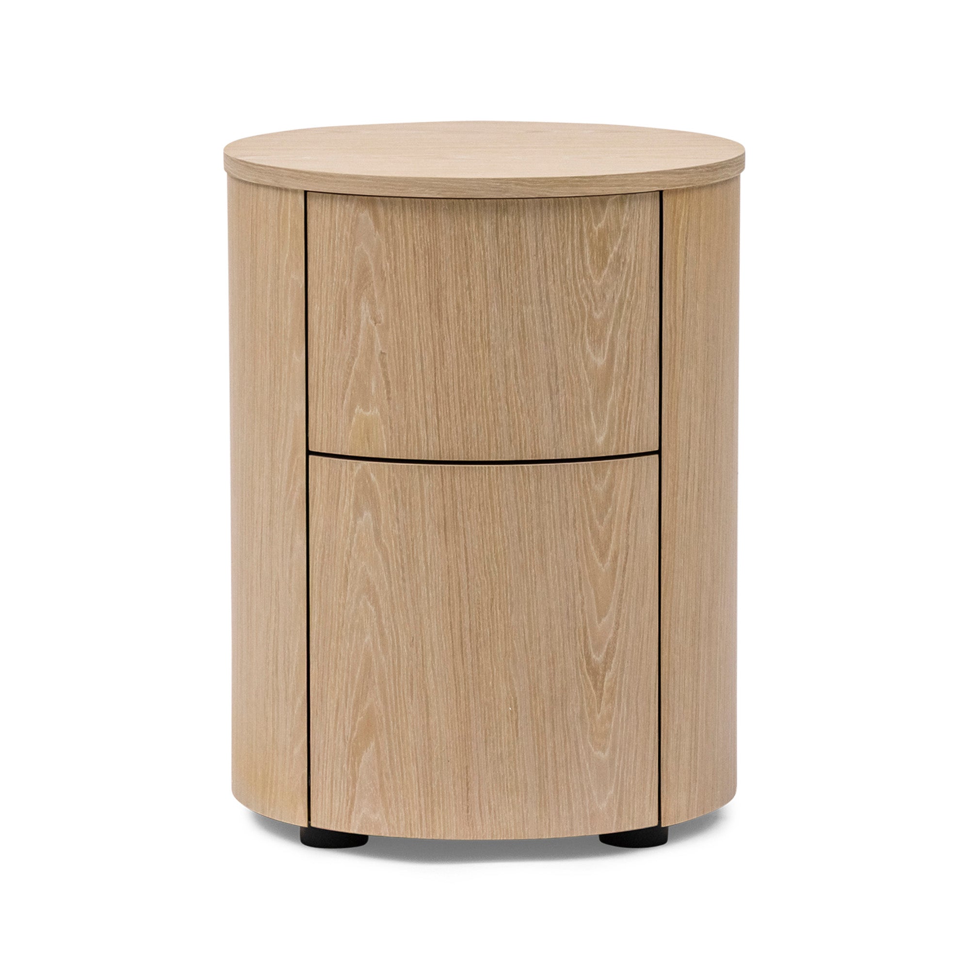 Round Bedside Blonde Sample
