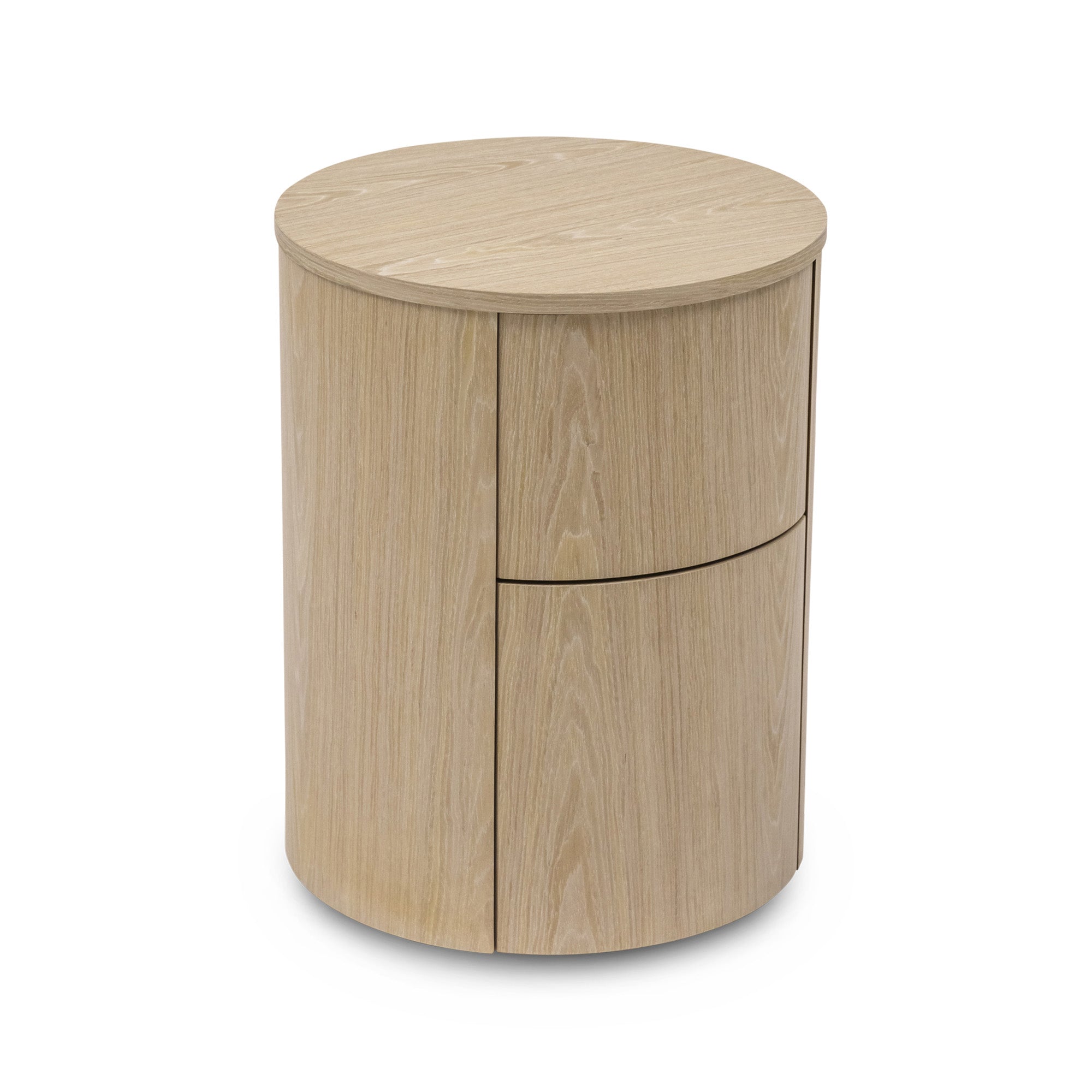 Round Bedside Blonde Sample