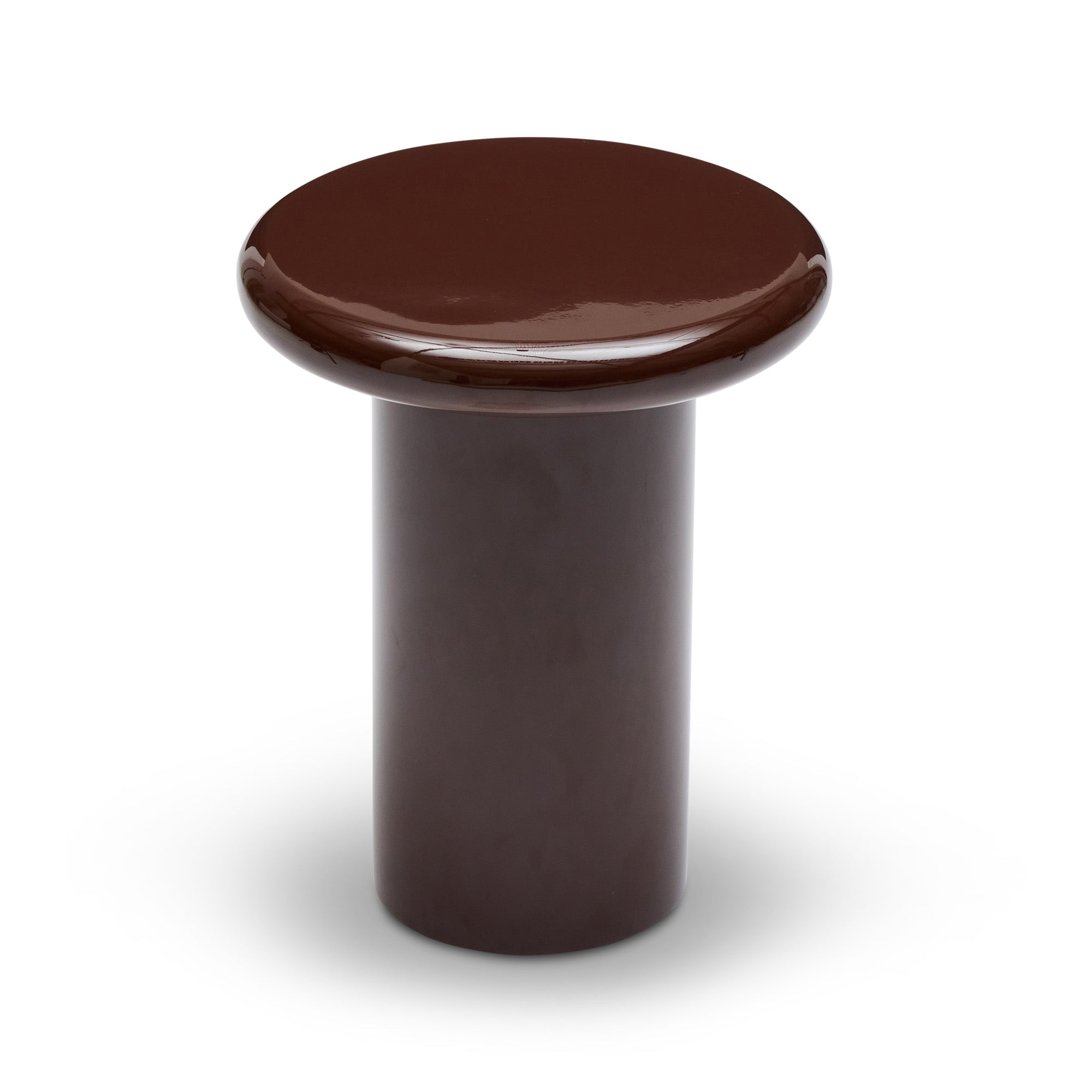 Carter Side Table Coffee Gloss Sample