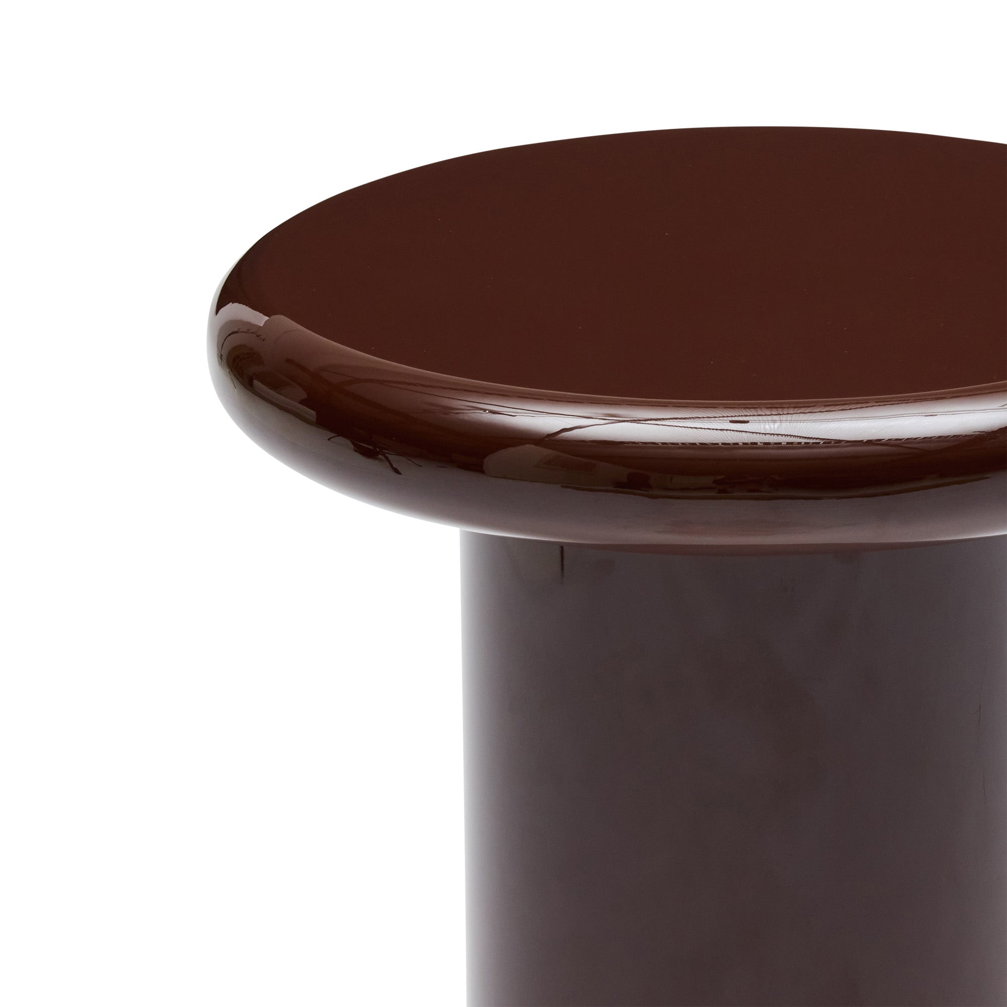 Carter Side Table Coffee Gloss Sample