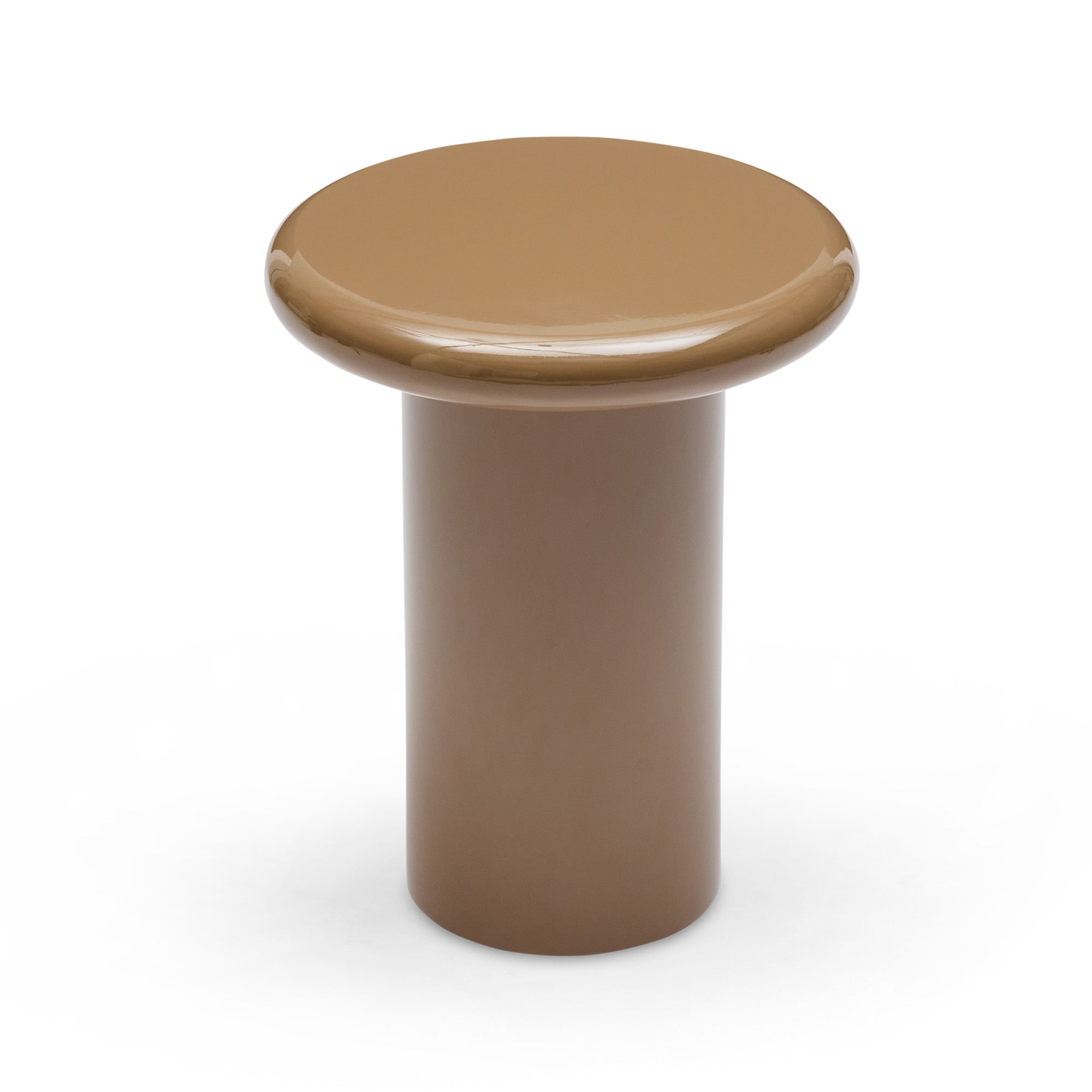 Carter Side Table Dark Cappuccino Gloss Sample