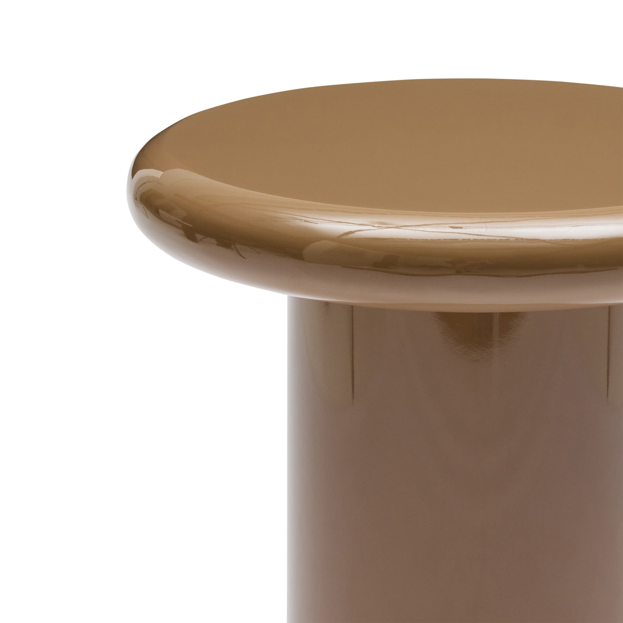 Carter Side Table Dark Cappuccino Gloss Sample