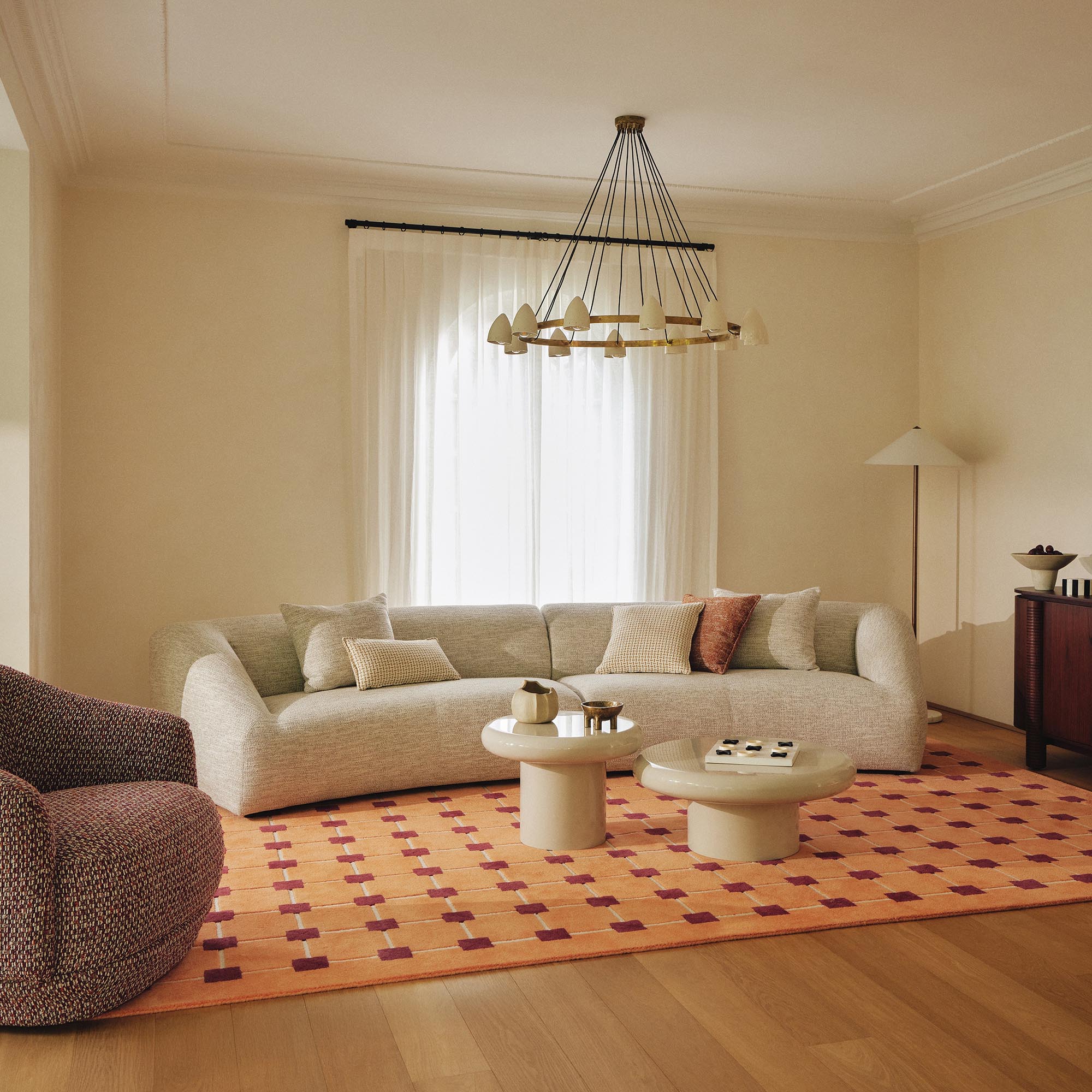 Amelie Modular Sofa Pebble Weave