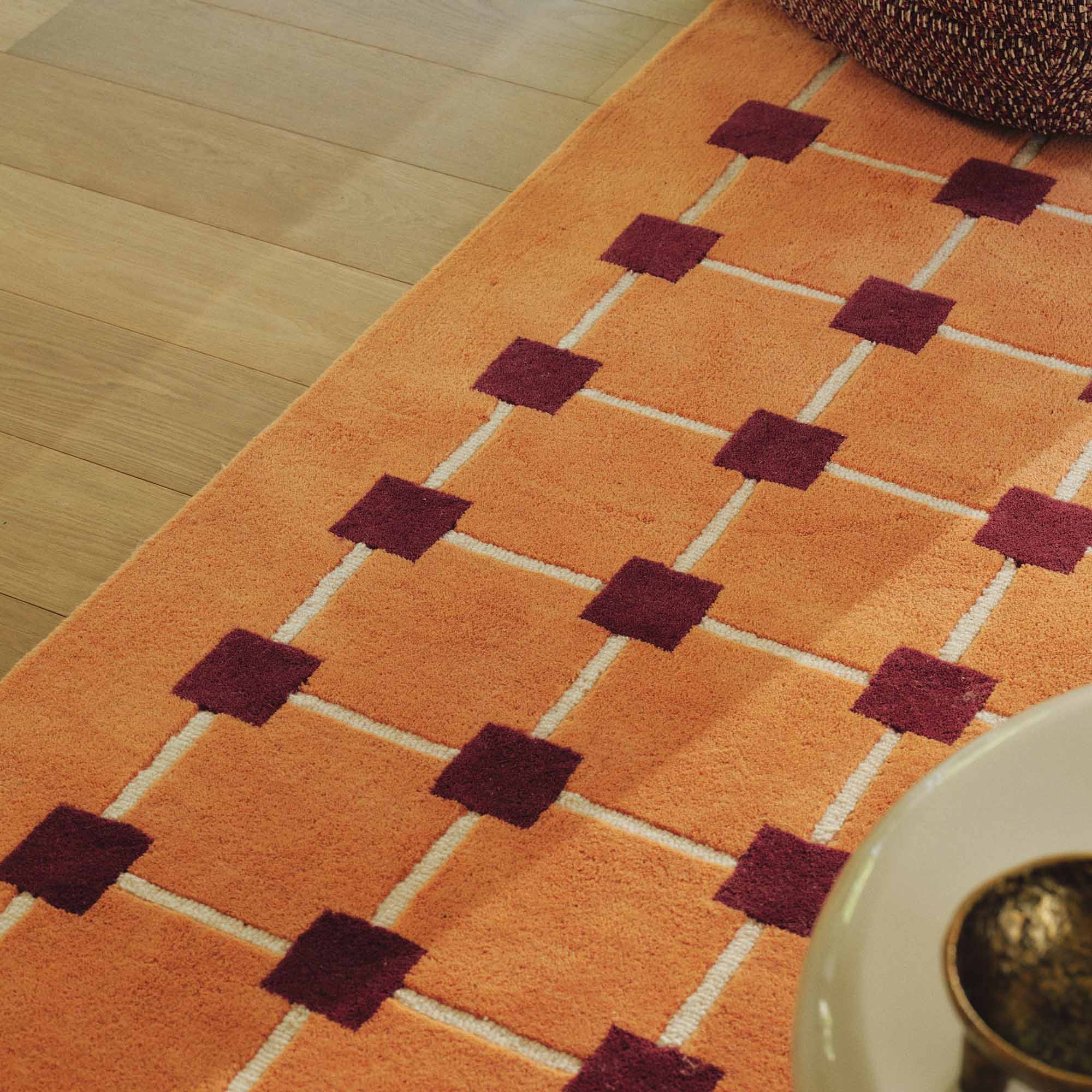 Orren Rug Peach Wine 200 x 280