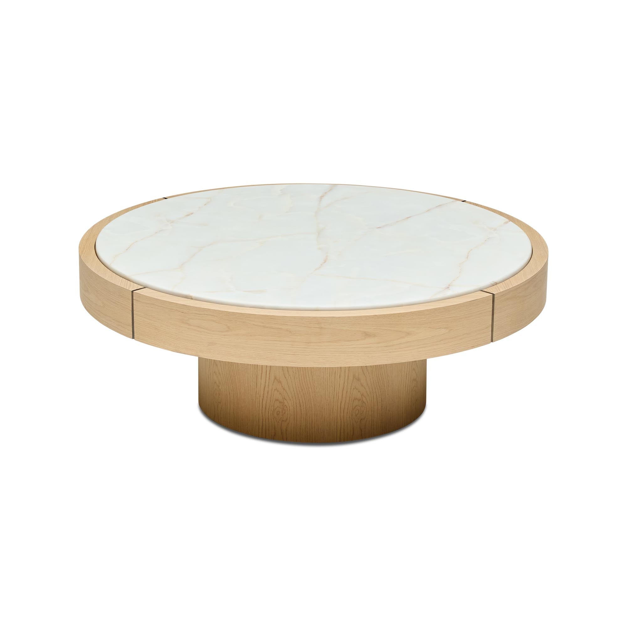 Tori Round Coffee Table Halo Natural Large
