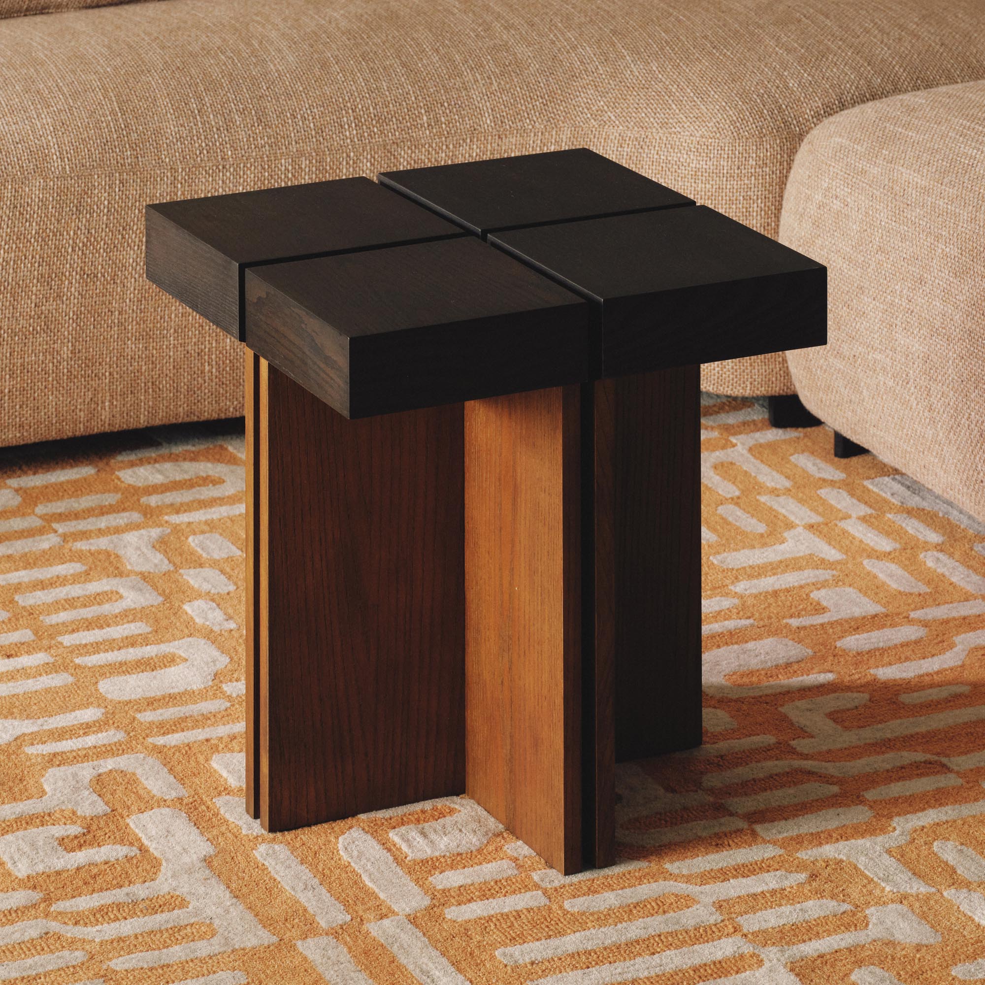 Tama Side Table Chocolate