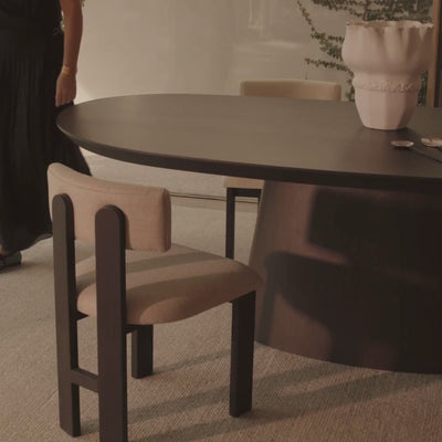 Hanna Dining Table Walnut Large